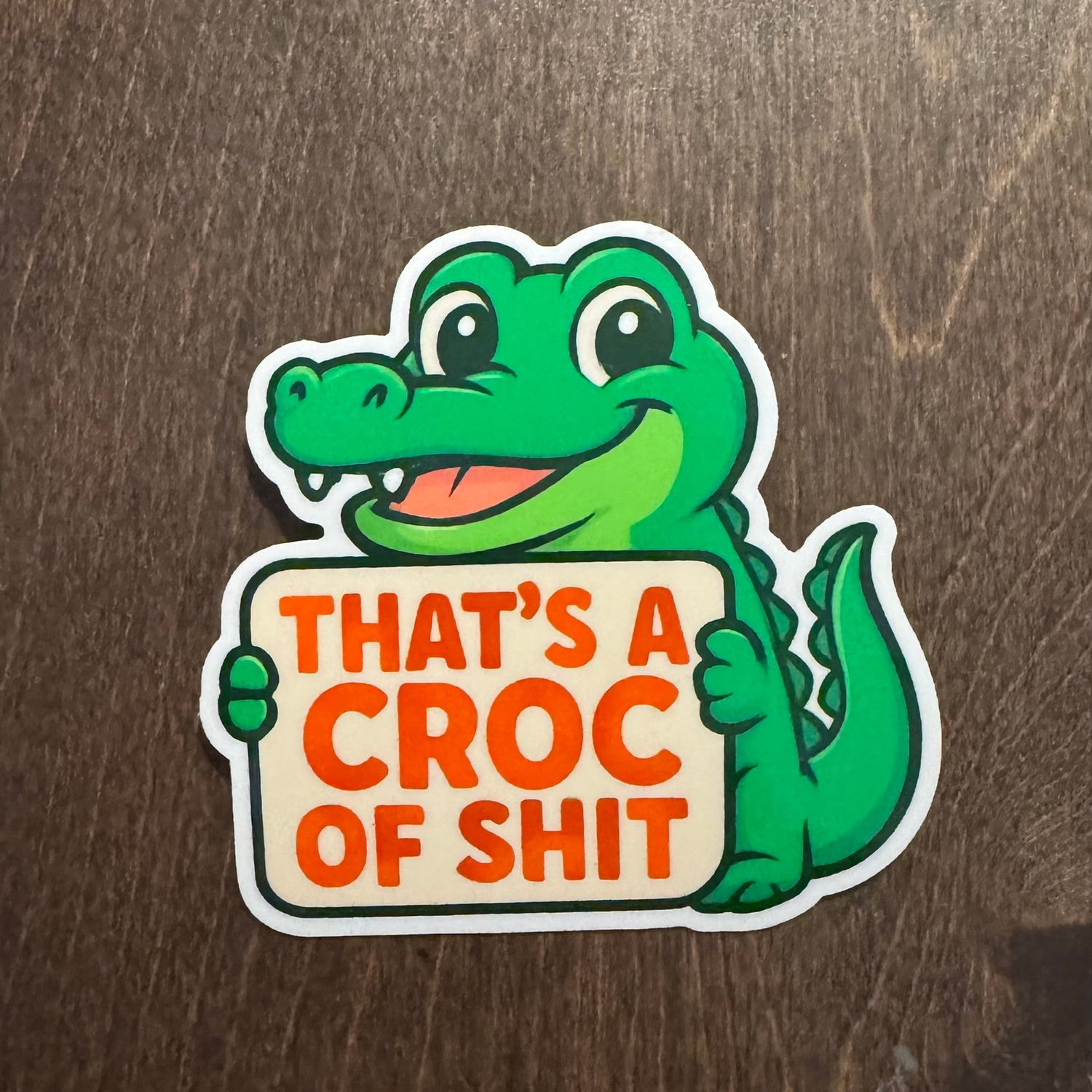 Sticker: Croc o'