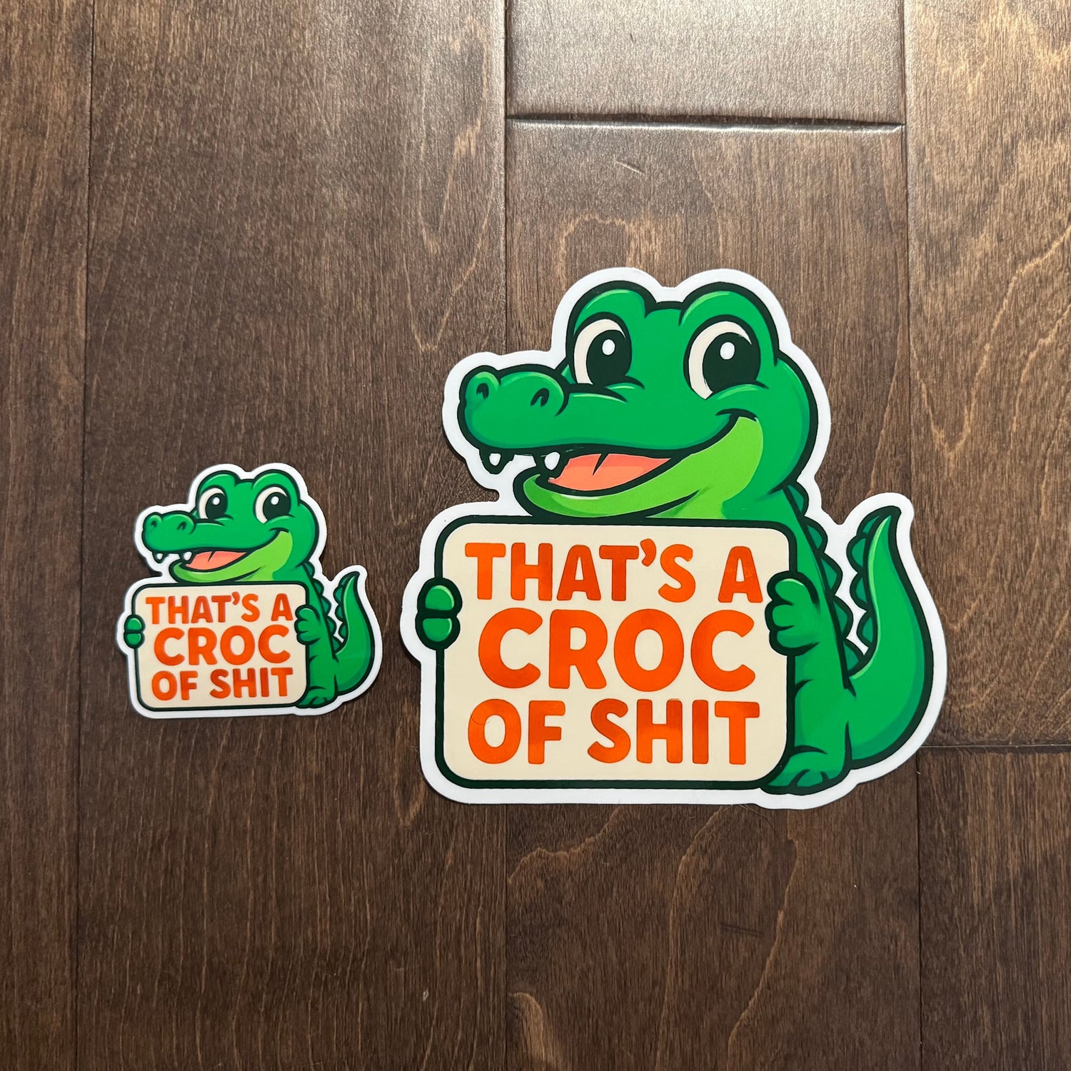 Sticker: Croc o'