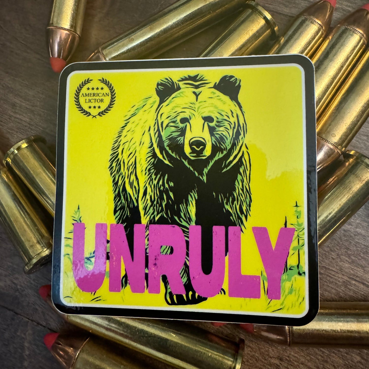 Sticker: Grizzly - Unruly