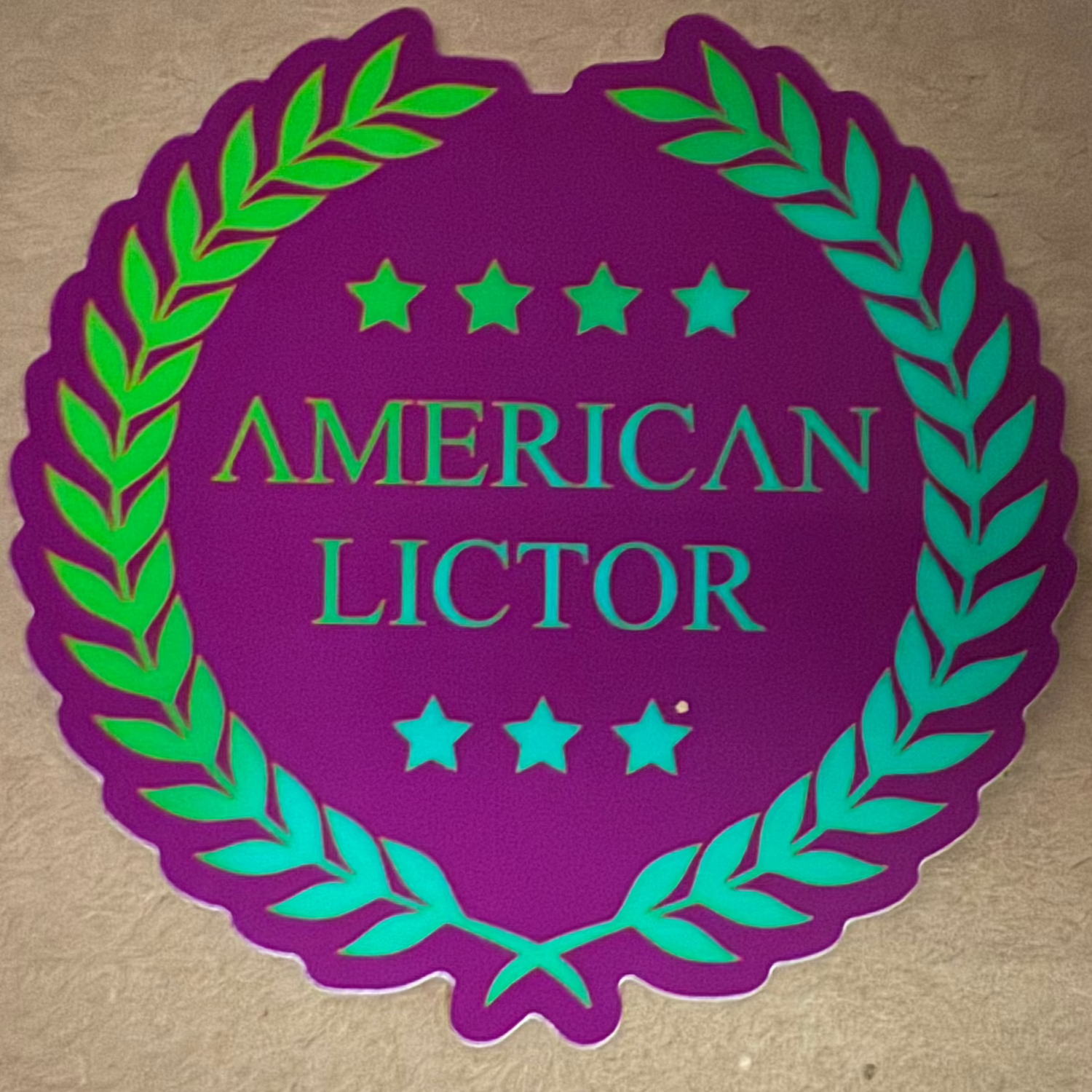 Sticker: American Lictor Logo