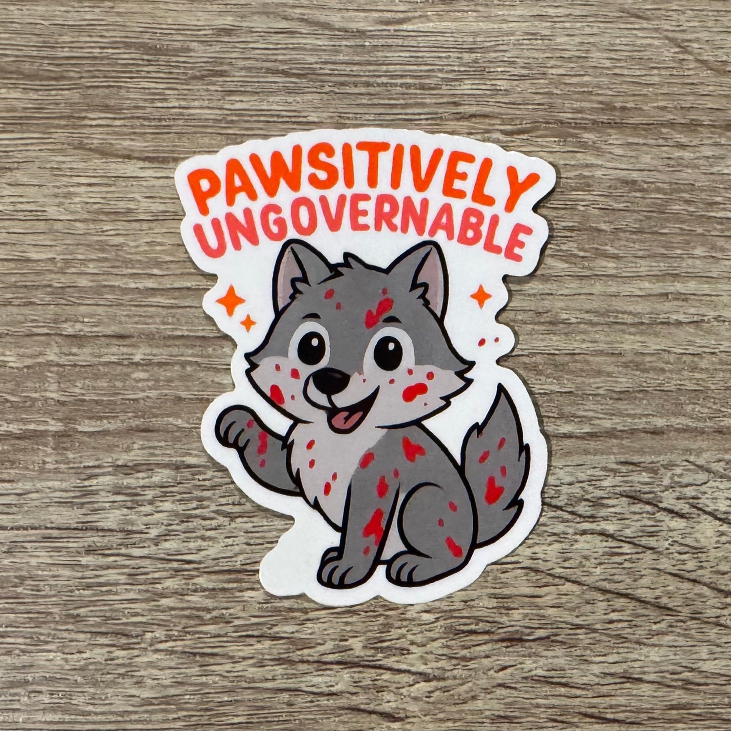 Sticker: Pawsitively