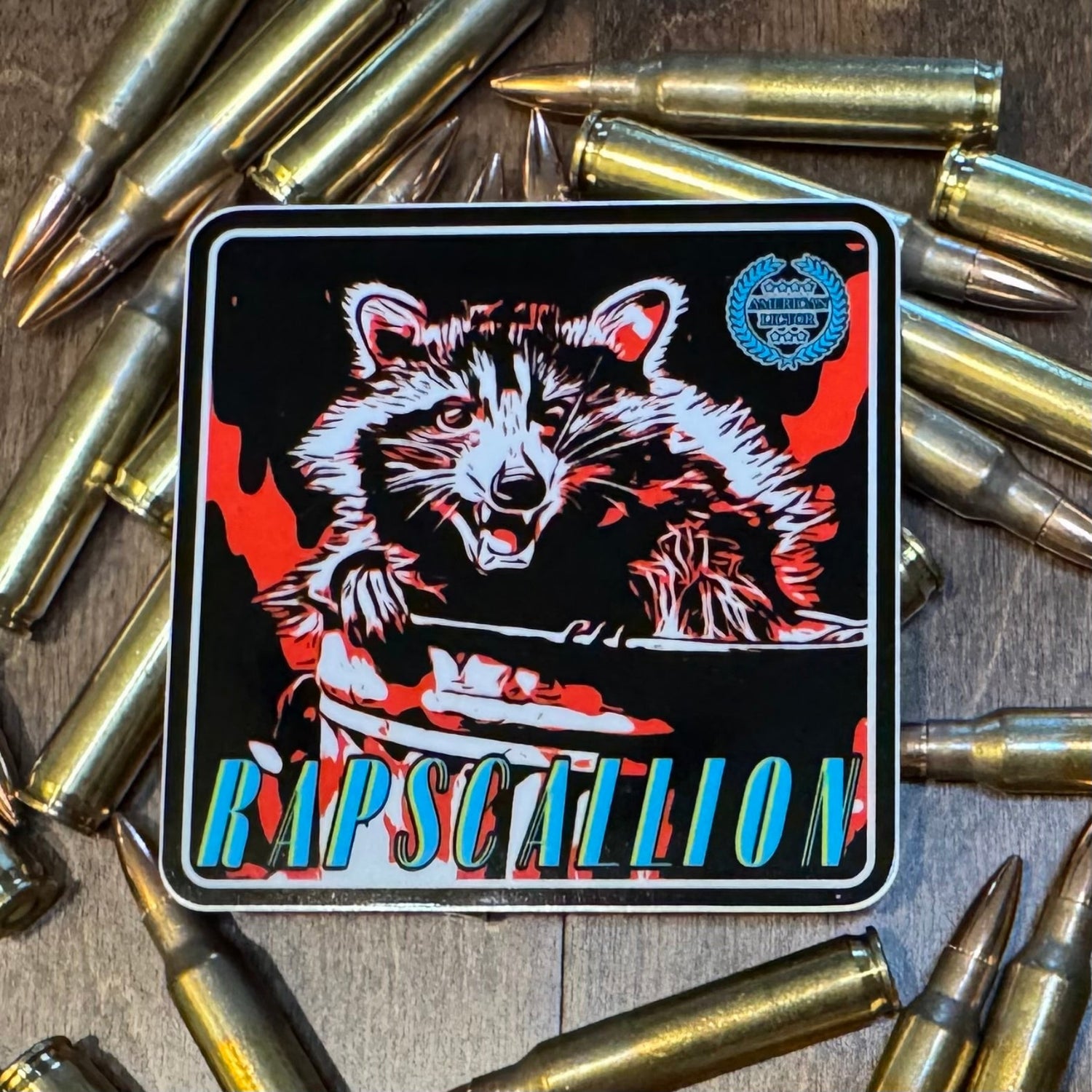 Sticker: Raccoon - Rapscallion