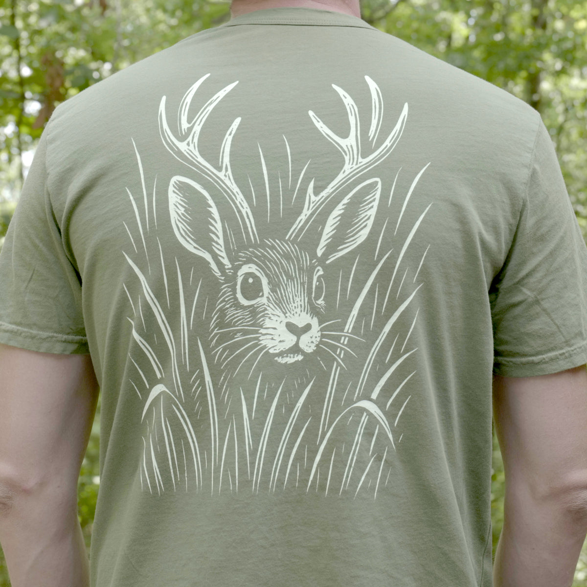 T-Shirt: Jackalope Society (Supima)