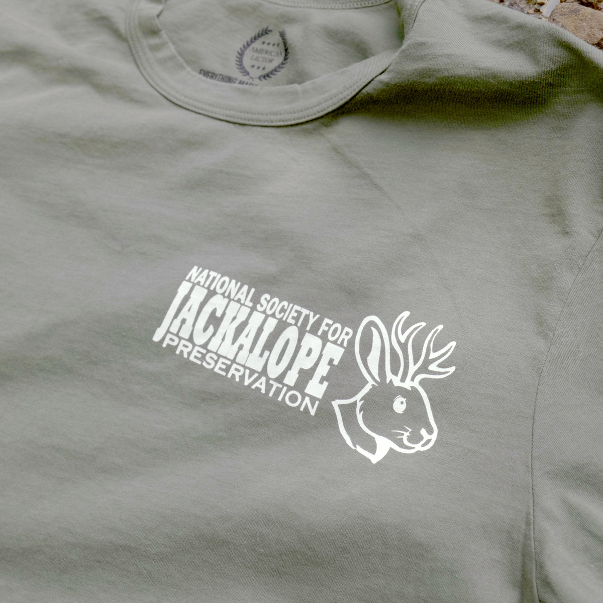 T-Shirt: Jackalope Society (Supima)