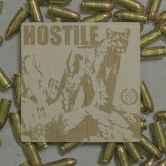 Mountain Lion the Hostile Patriotic Sticker