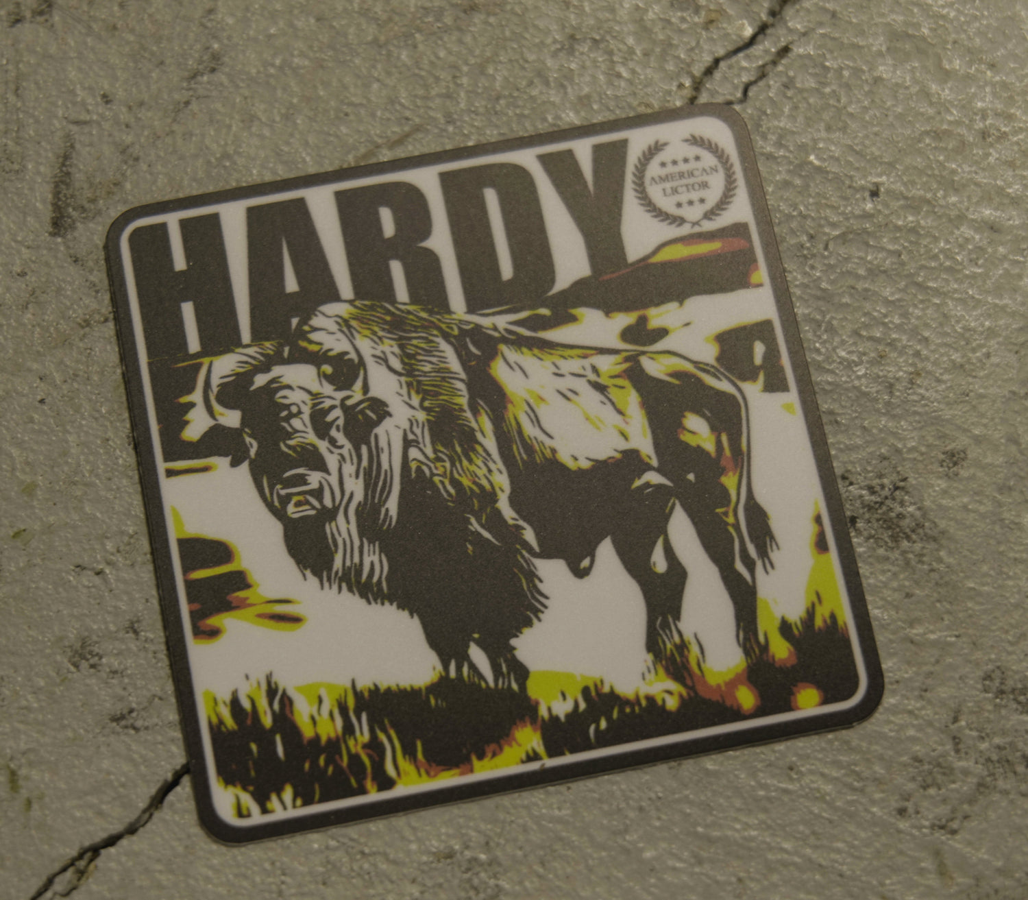 Sticker: Bison - Hardy
