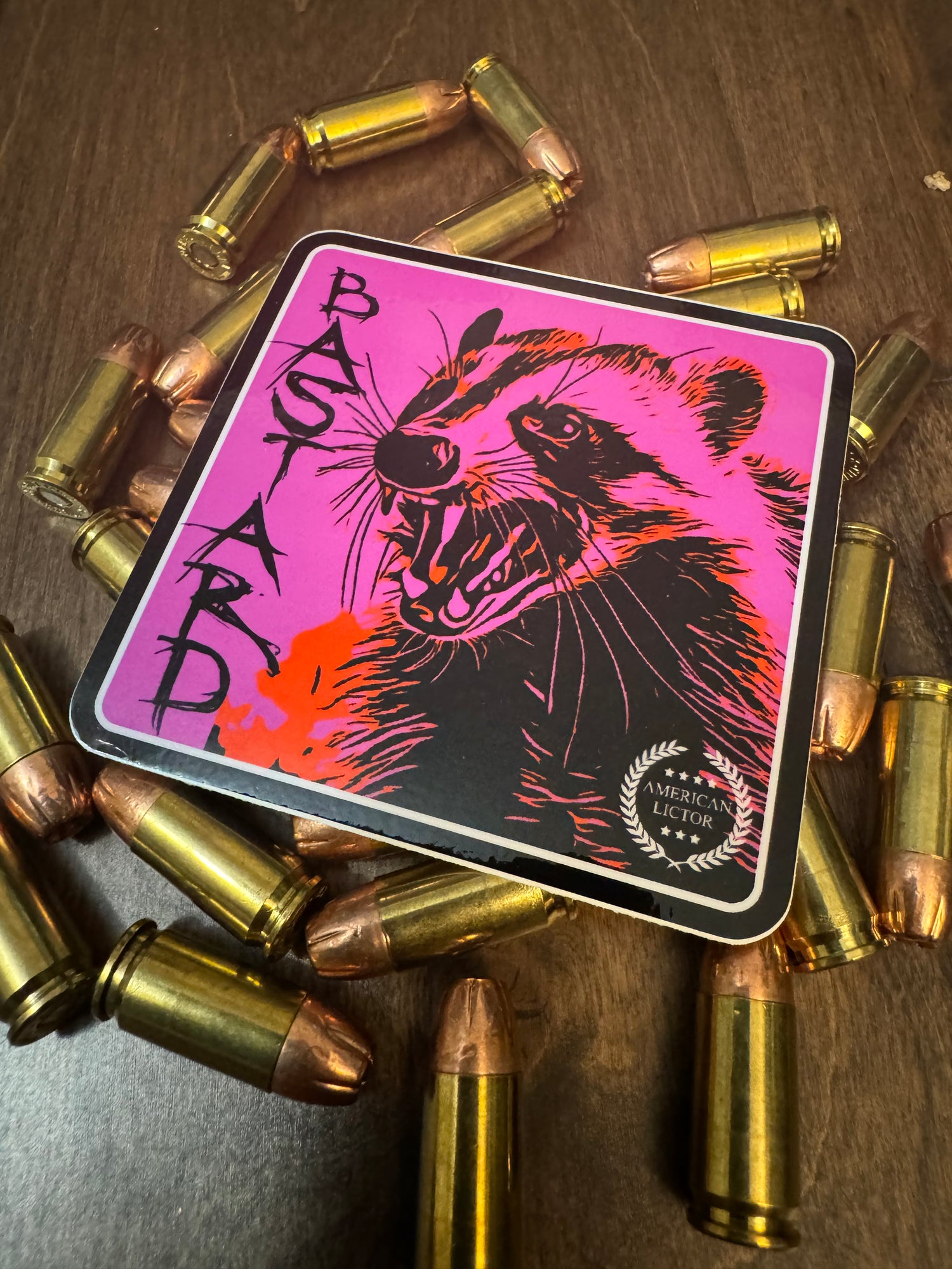 Sticker: Badger - Bastard