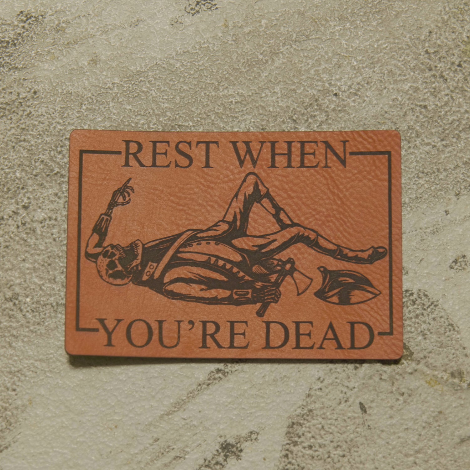 Patch: Rest When Dead (Large)