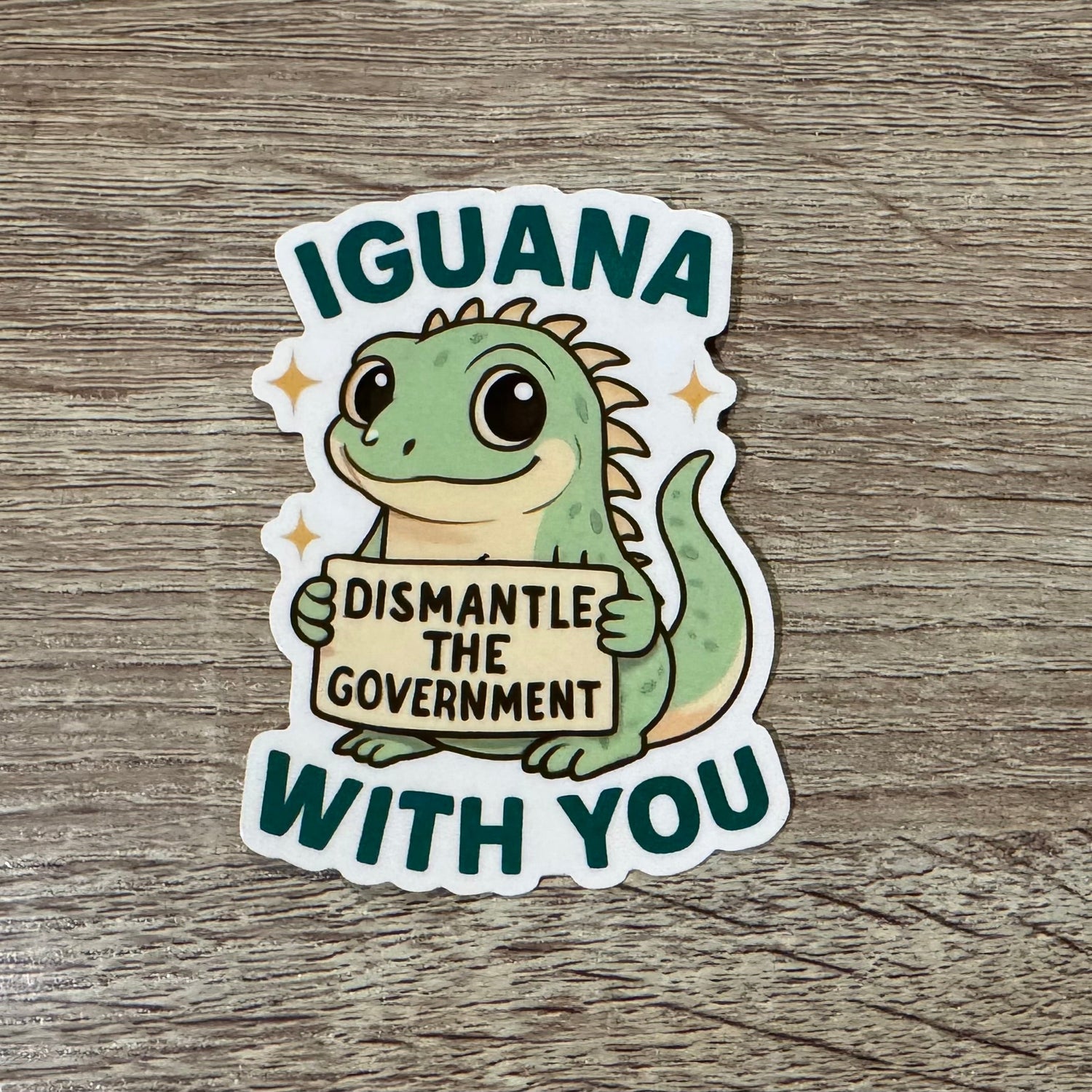 Sticker: Iguana Dismantle