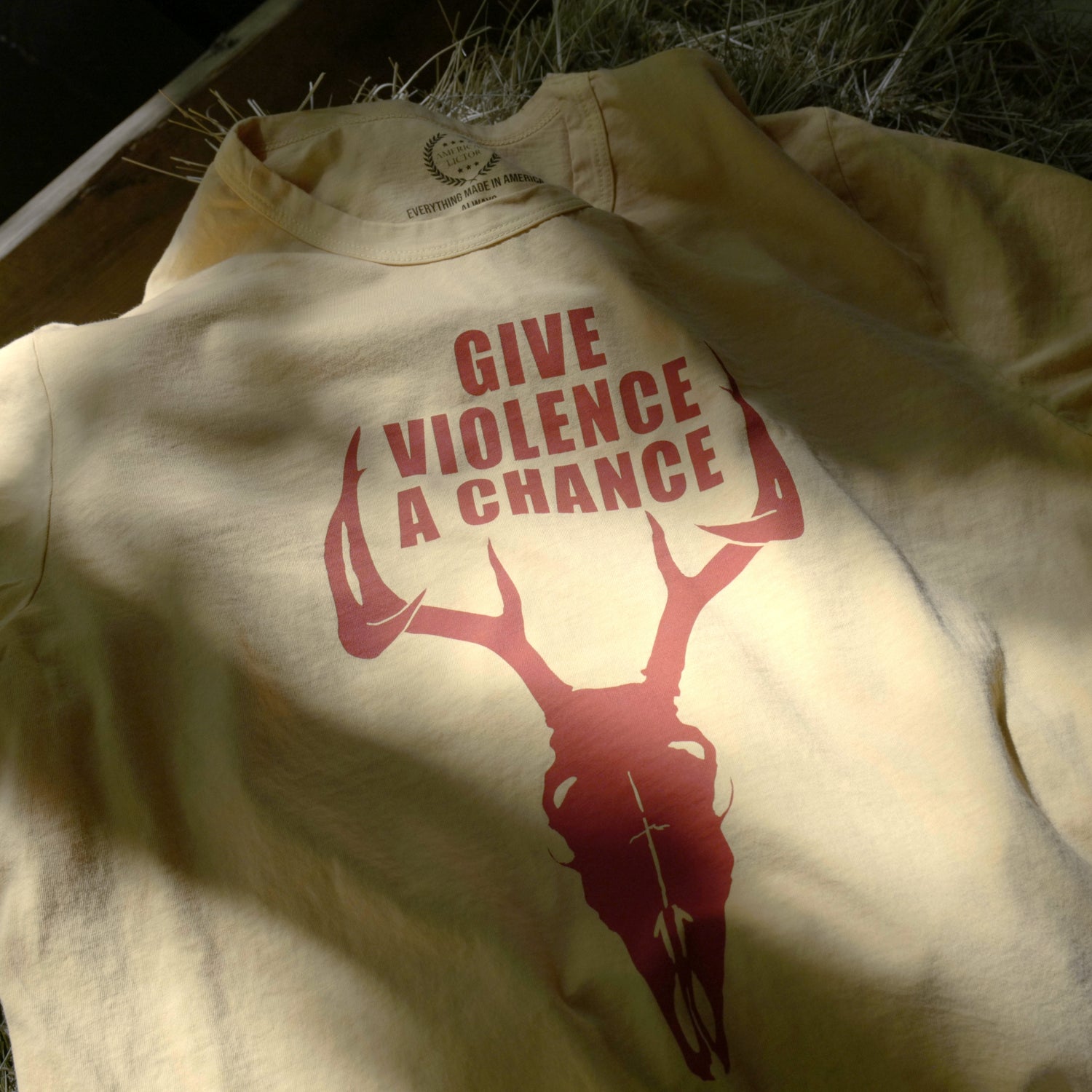 T-Shirt(Supima) : Give Violence