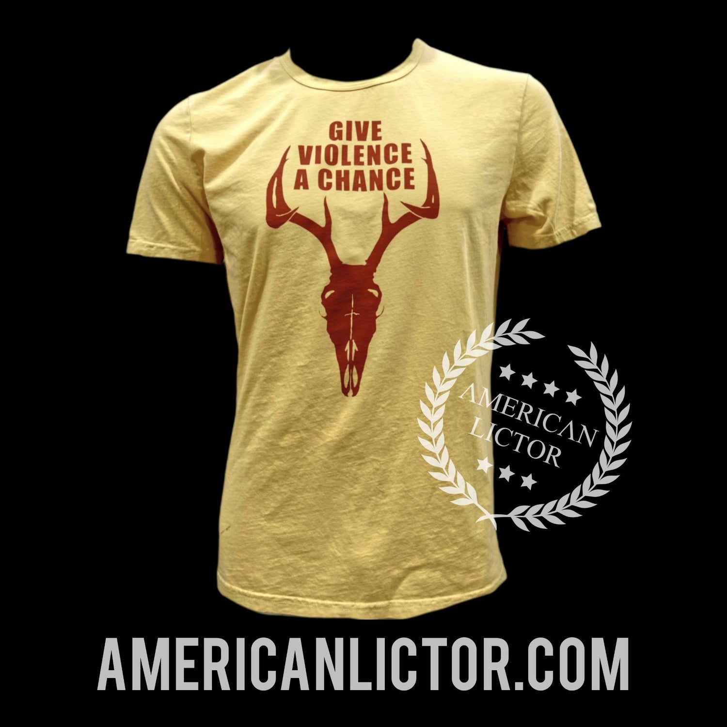T-Shirt(Supima) : Give Violence