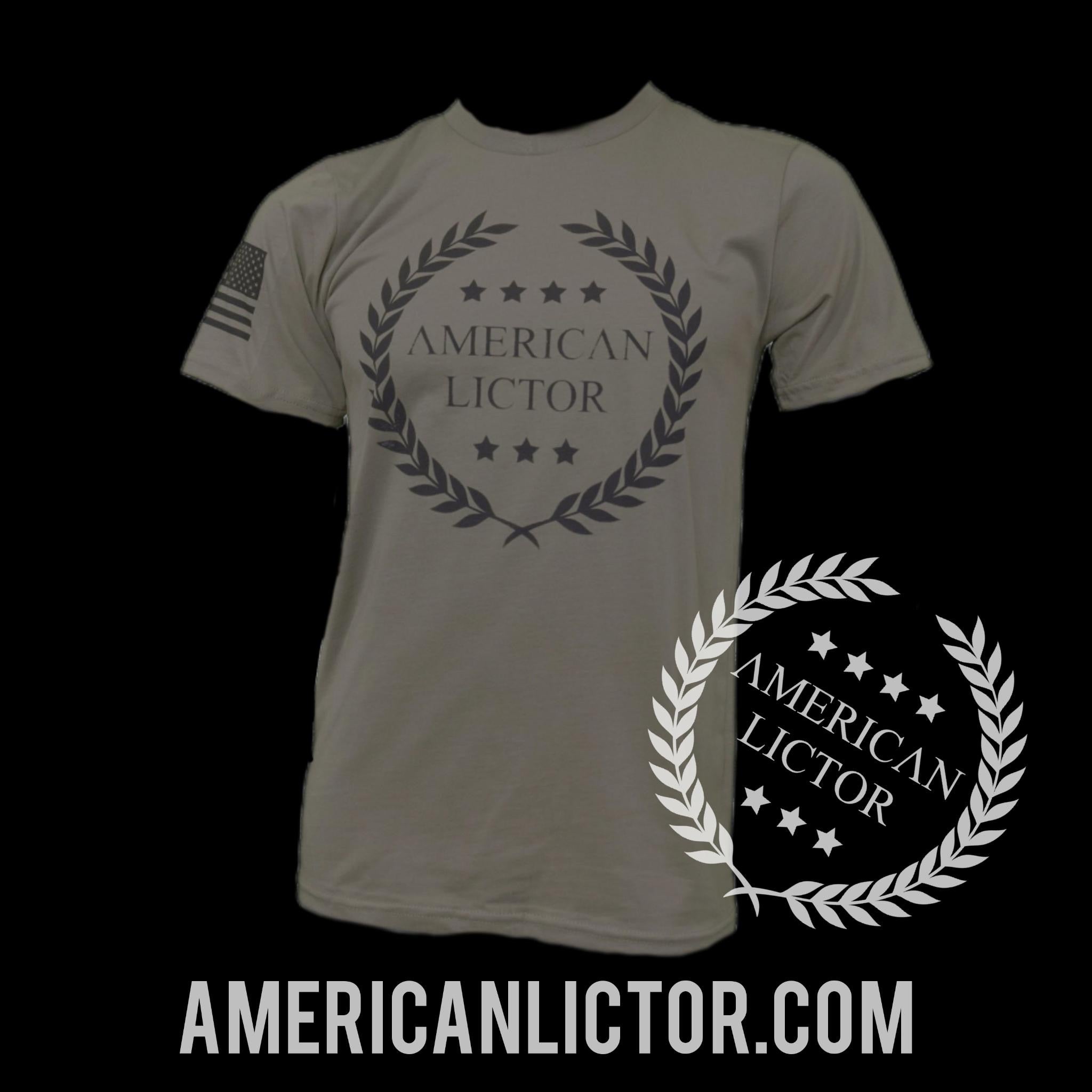 [ACEI] Laurel wreath logo printed T-shirt /追跡付 Sports prize laurel wreath Auto racing race' Unisex Baseball