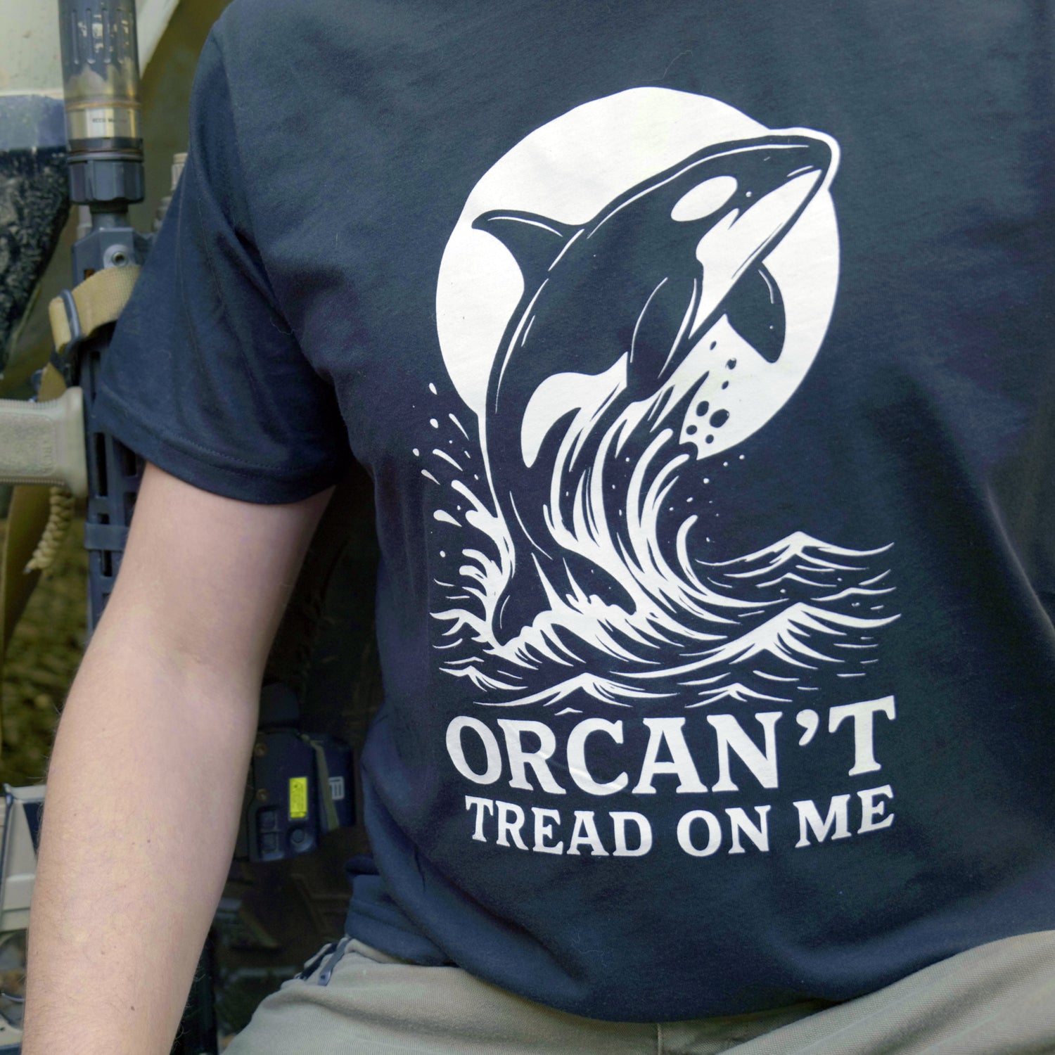 T-Shirt: Orcan't Tread on Me