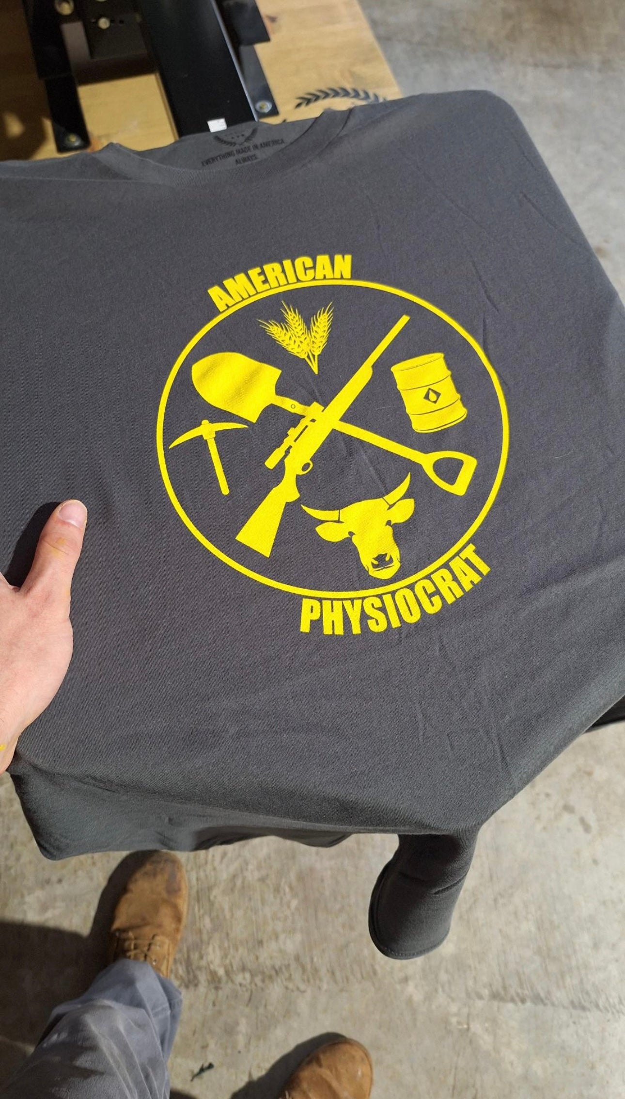 T-Shirt: American Physiocrat