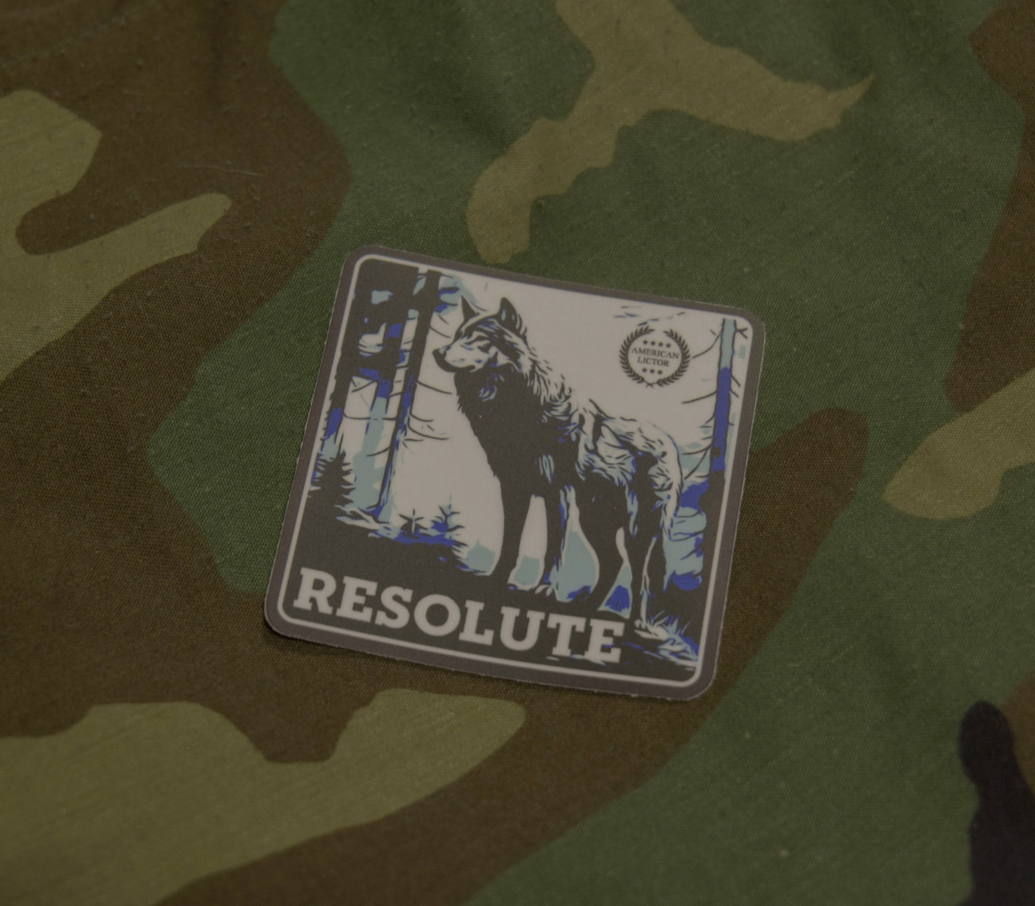 Sticker: Wolf - Resolute